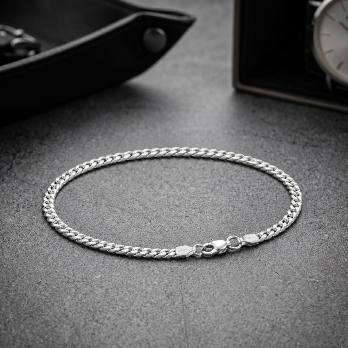 Moon Medium Lace Bracelet for Men