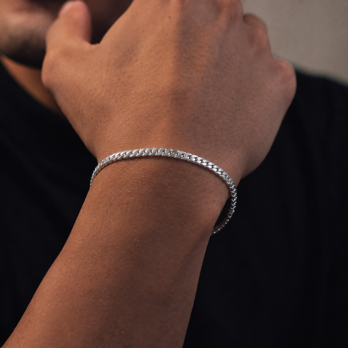 Moon Medium Lace Bracelet for Men