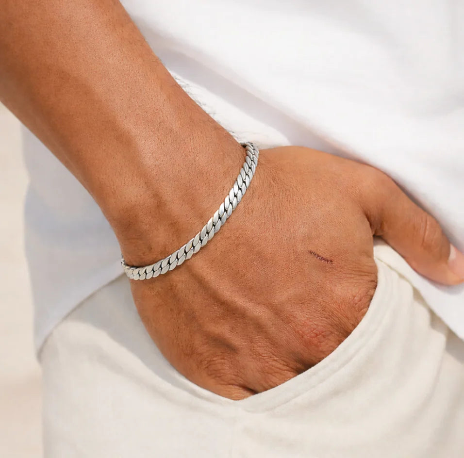Moon Medium Lace Bracelet for Men